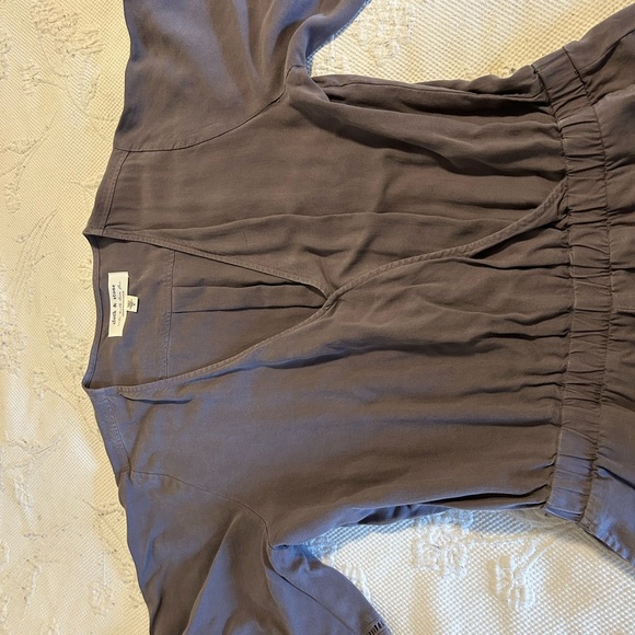 Anthropologie gray jumpsuit - Picture 4 of 4